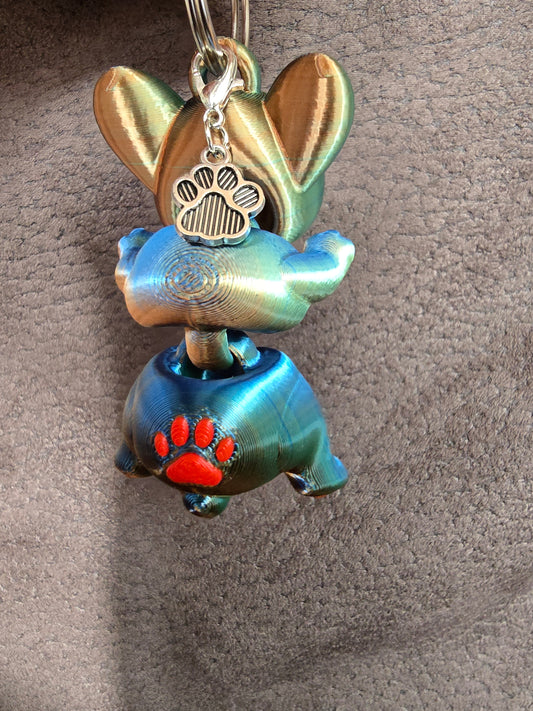 Schlüsselanhänger Französische Bulldogge