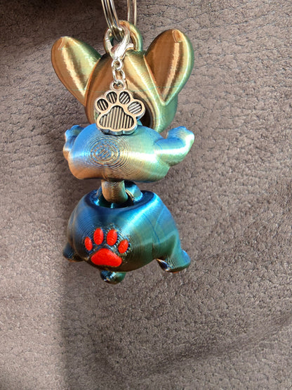 Schlüsselanhänger Französische Bulldogge