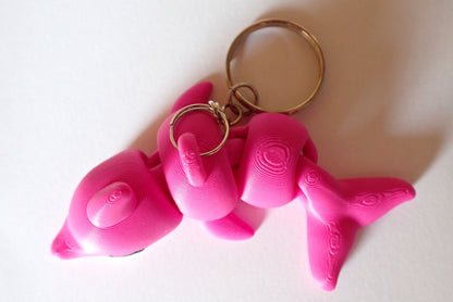 Flexi Delfin als Schlüsselanhänger