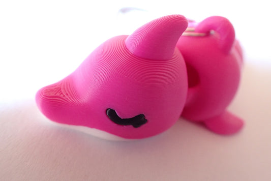 Flexi Delfin als Schlüsselanhänger
