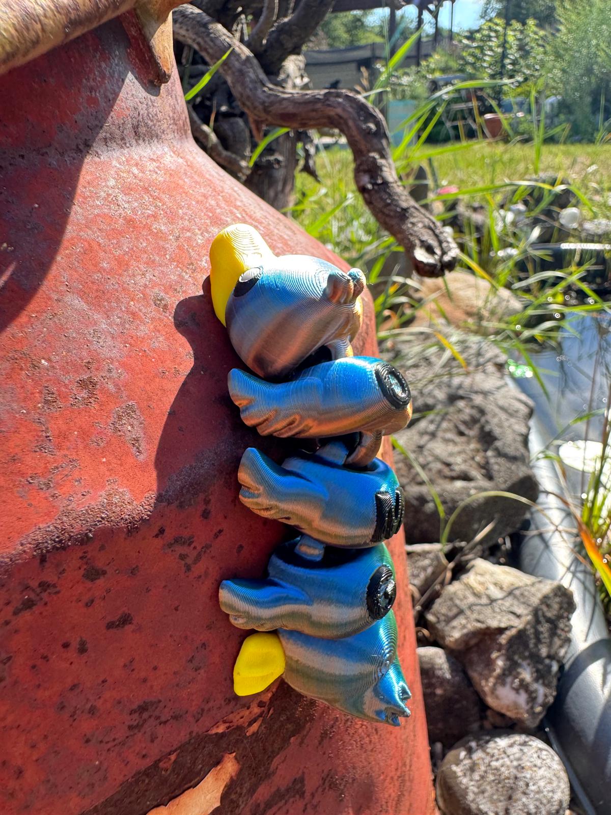 OMG 3D Flexi Ente als Kühlschrankmagnet