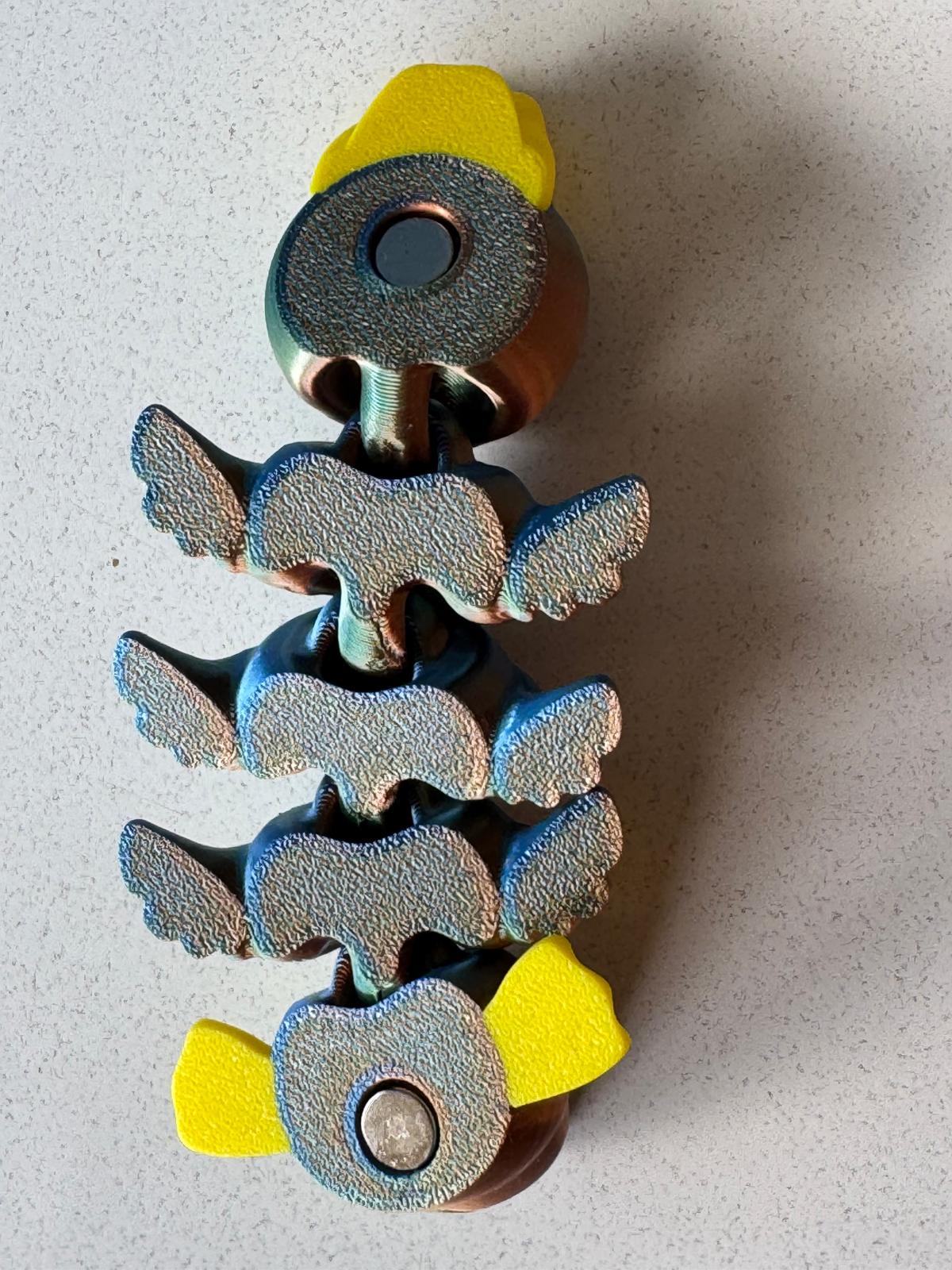 OMG 3D Flexi Ente als Kühlschrankmagnet