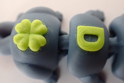 Niedlicher, beweglicher 3D-gedruckter Anhänger