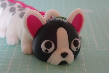 Französische Bulldogge Schlüsselanhänger I Süßer Hundeanhänger I Frenchie Geschenk I Geschenk für Hundefreunde
